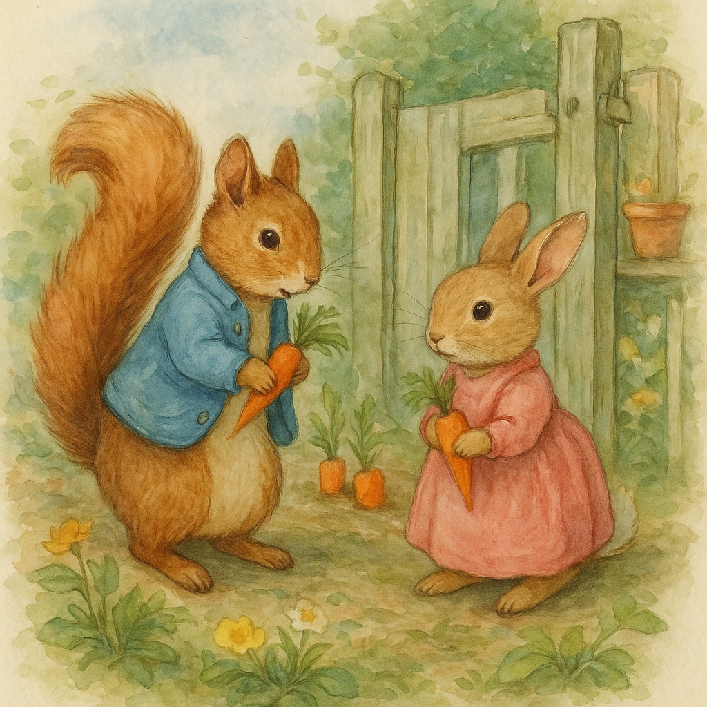 You are currently viewing Mavi Ceketli Kırmızı Kuyruk 🐇🐿🥕